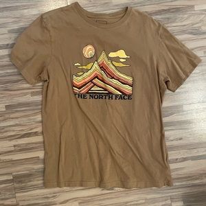 North face graphic tee